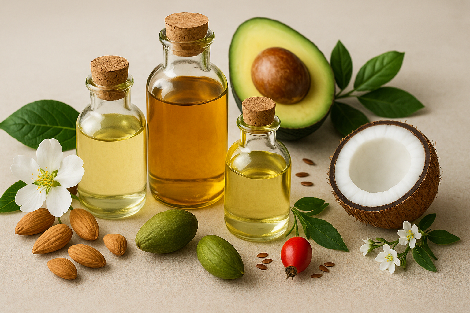 I migliori oli vegetali per viso, corpo e capelli: guida alla bellezza naturale